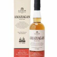 Amahagan Edition 2 Red wine wood finish
