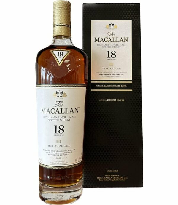 Macallan 18 ans Sherry Oak 2023